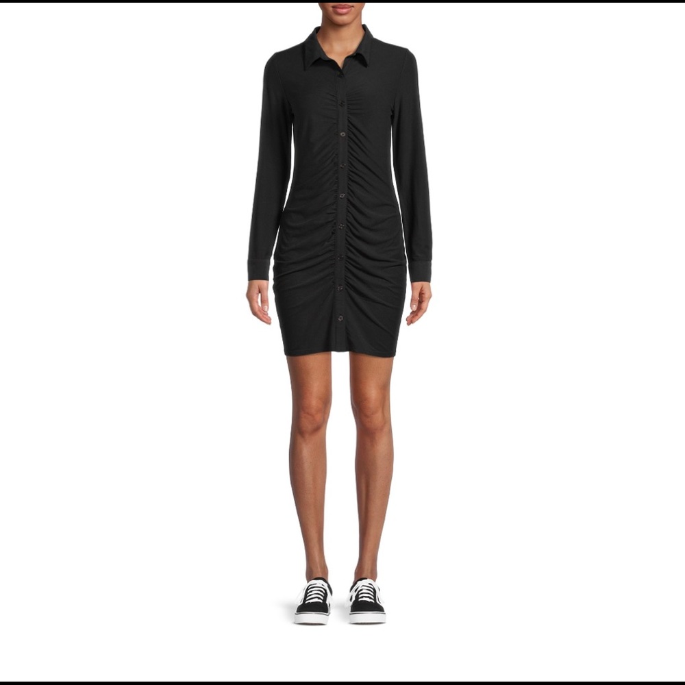 Button Down Front Dress